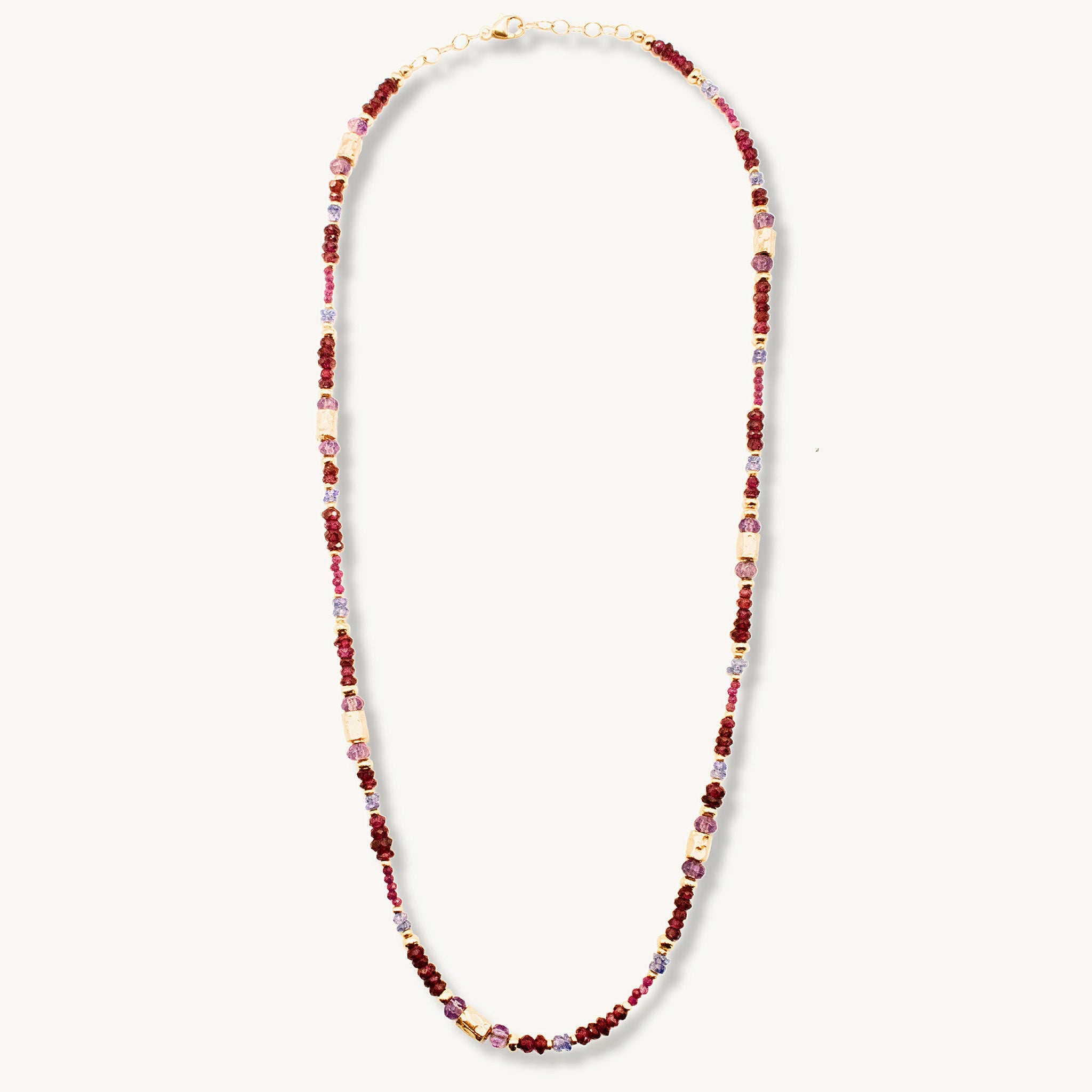 Amethyst Ruby Dusk Necklace - Necklaces