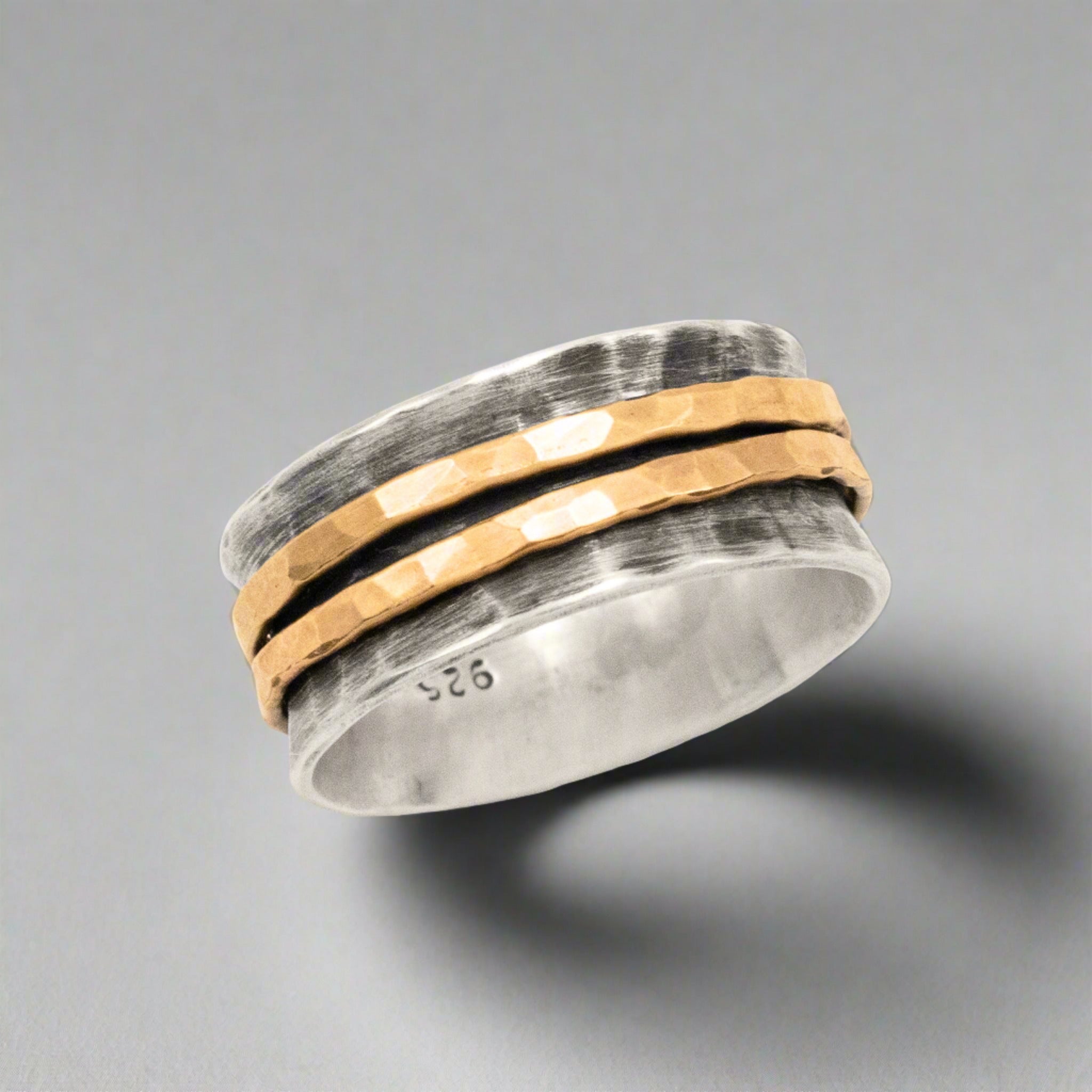 Aurum Tempest Spinner Ring - Rings