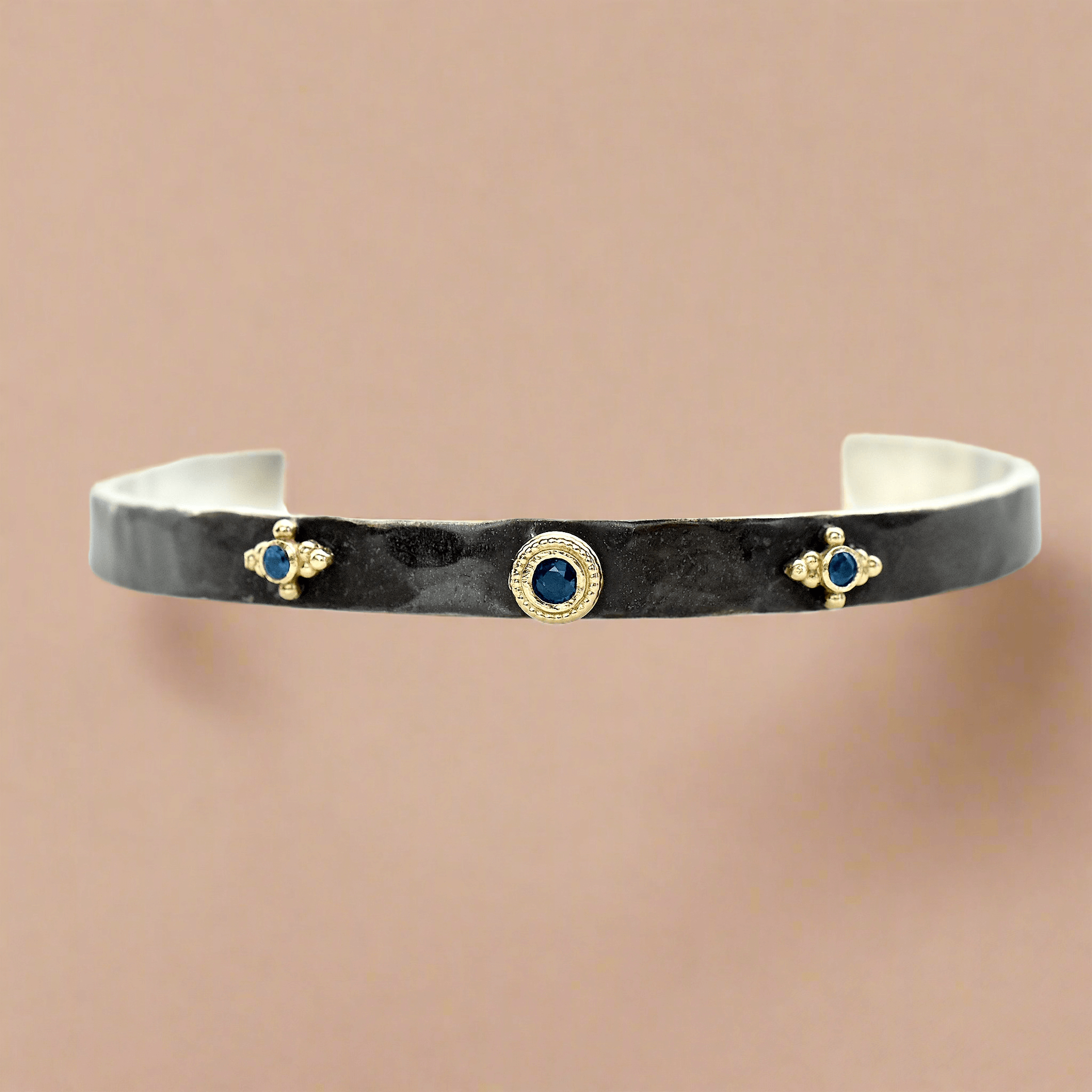 Blue Sapphire Bracelet - Cuffs