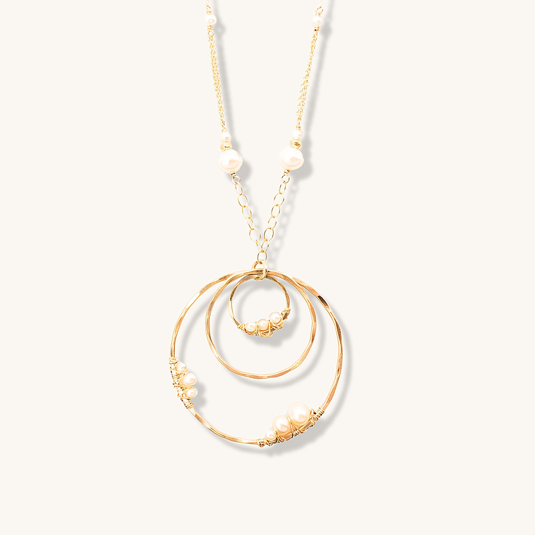 Celestial Circles Necklace - Necklaces