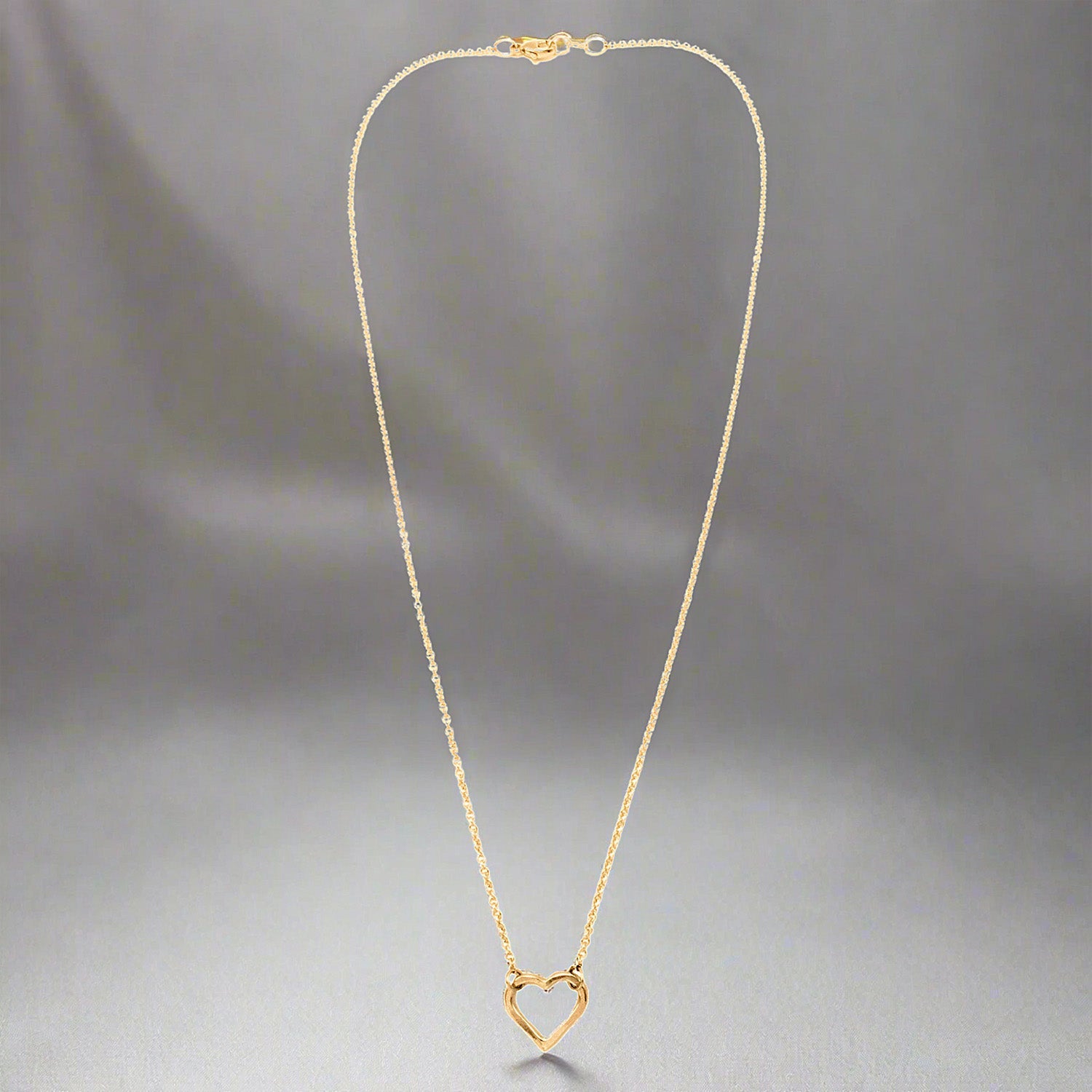 Heartline Gold Necklace - Necklaces