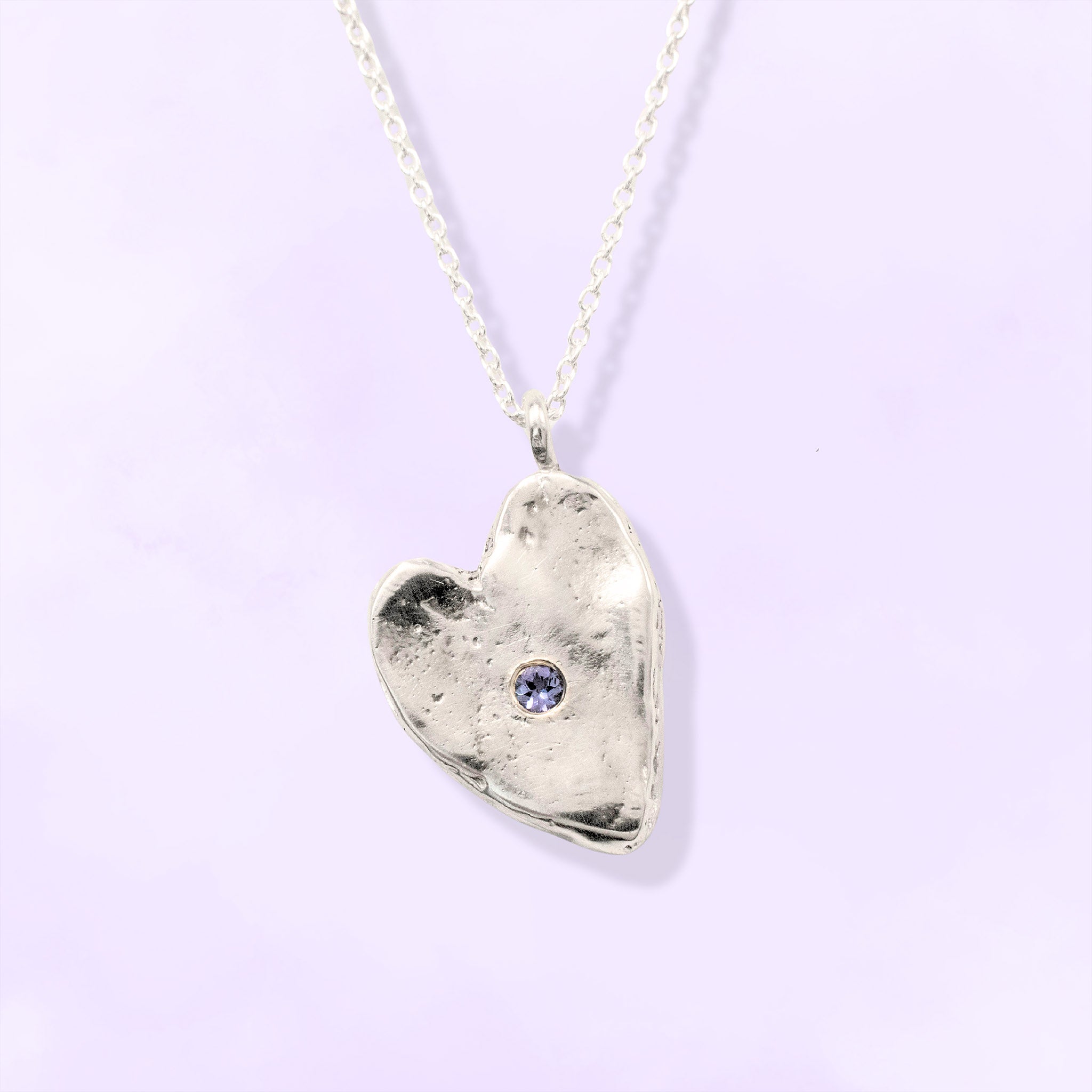 Indigo Dream Heart Necklace - Necklaces