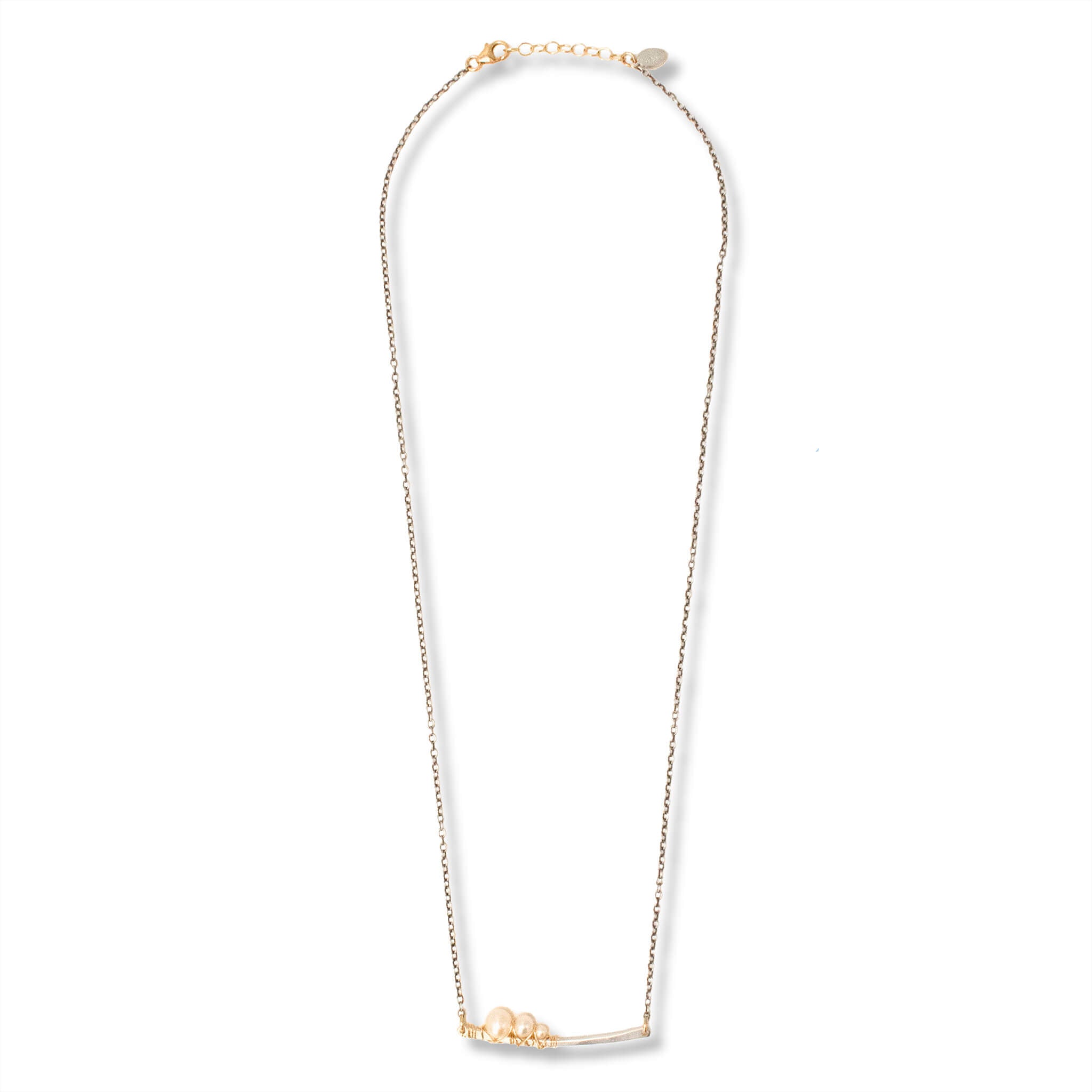 Pearl Cascade Necklace - Necklaces