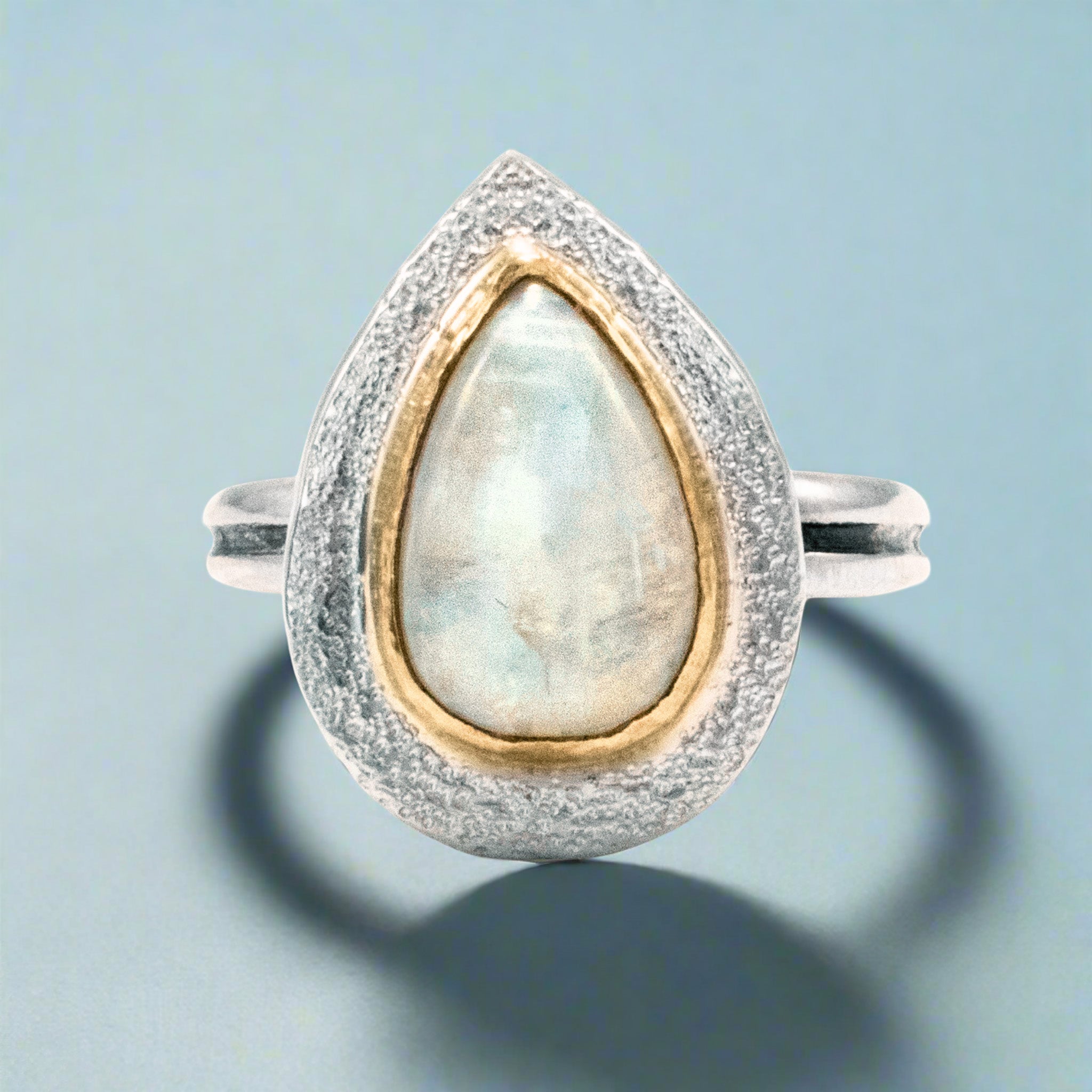 Rivermist Moonstone Ring - Rings