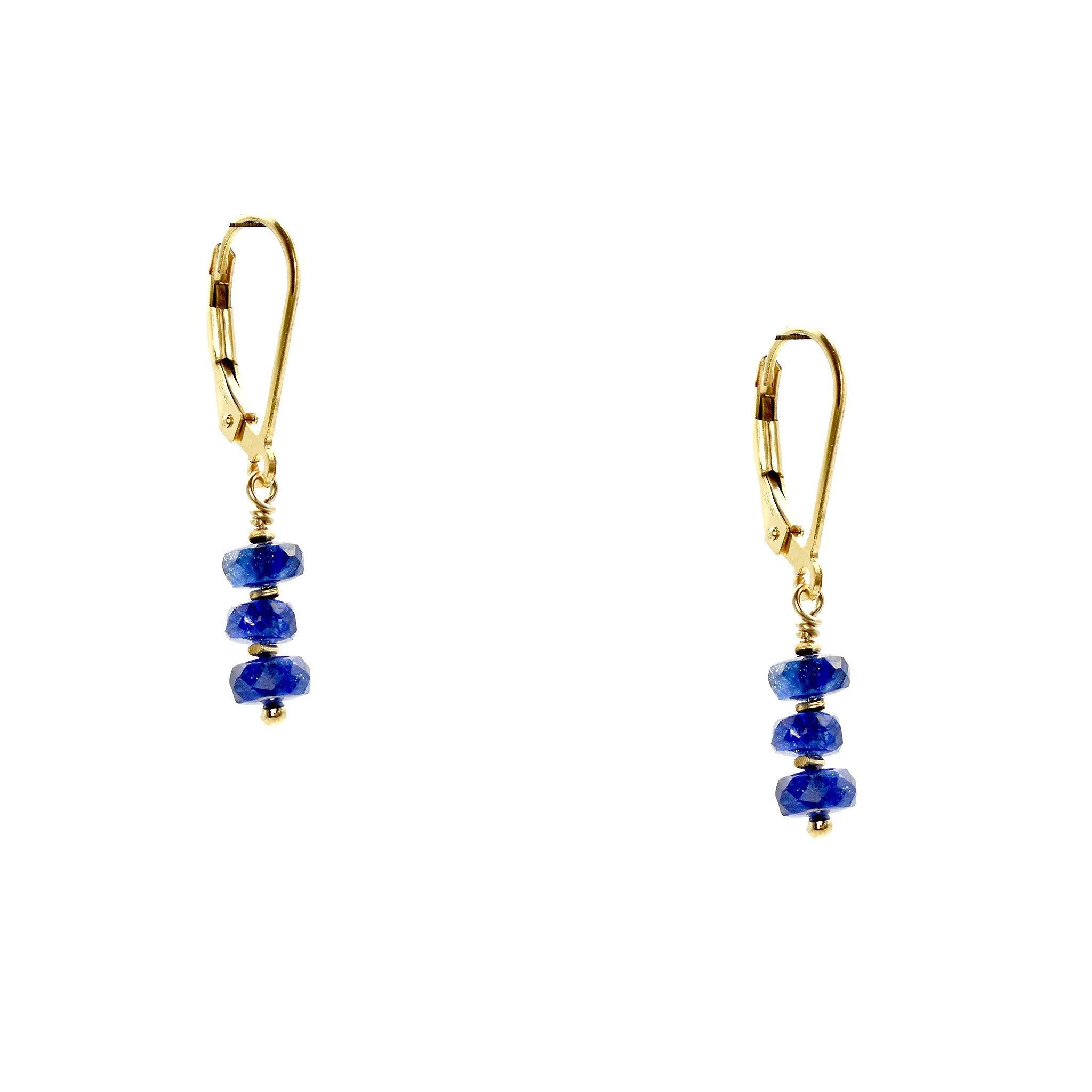 Sapphire Skies Earrings - Earrings