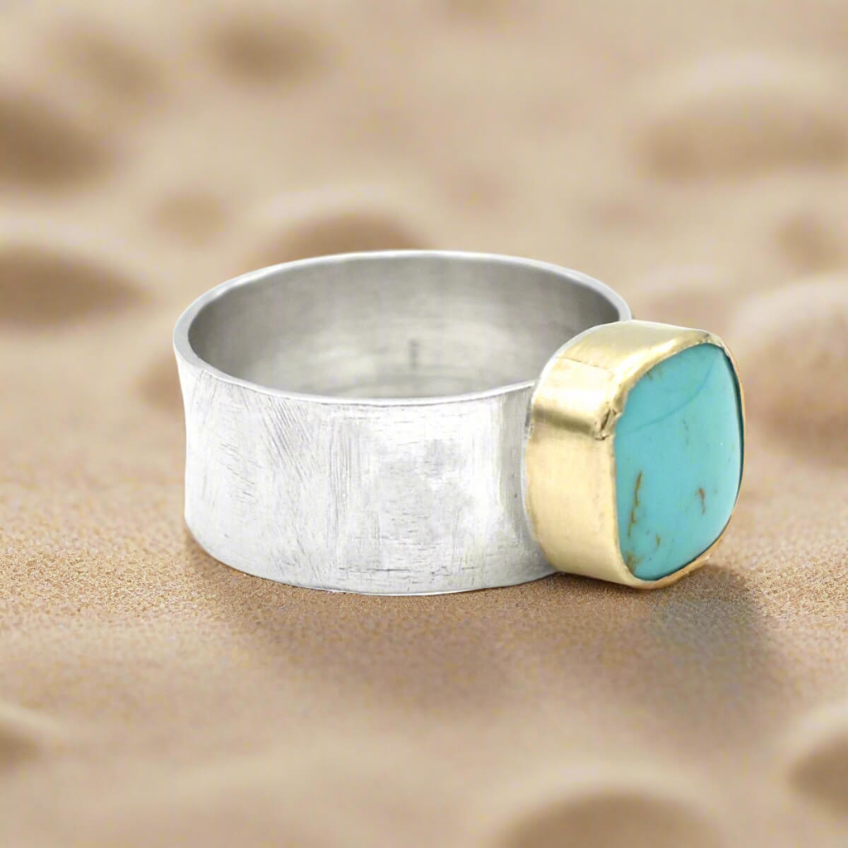 Smooth Turquoise Ring