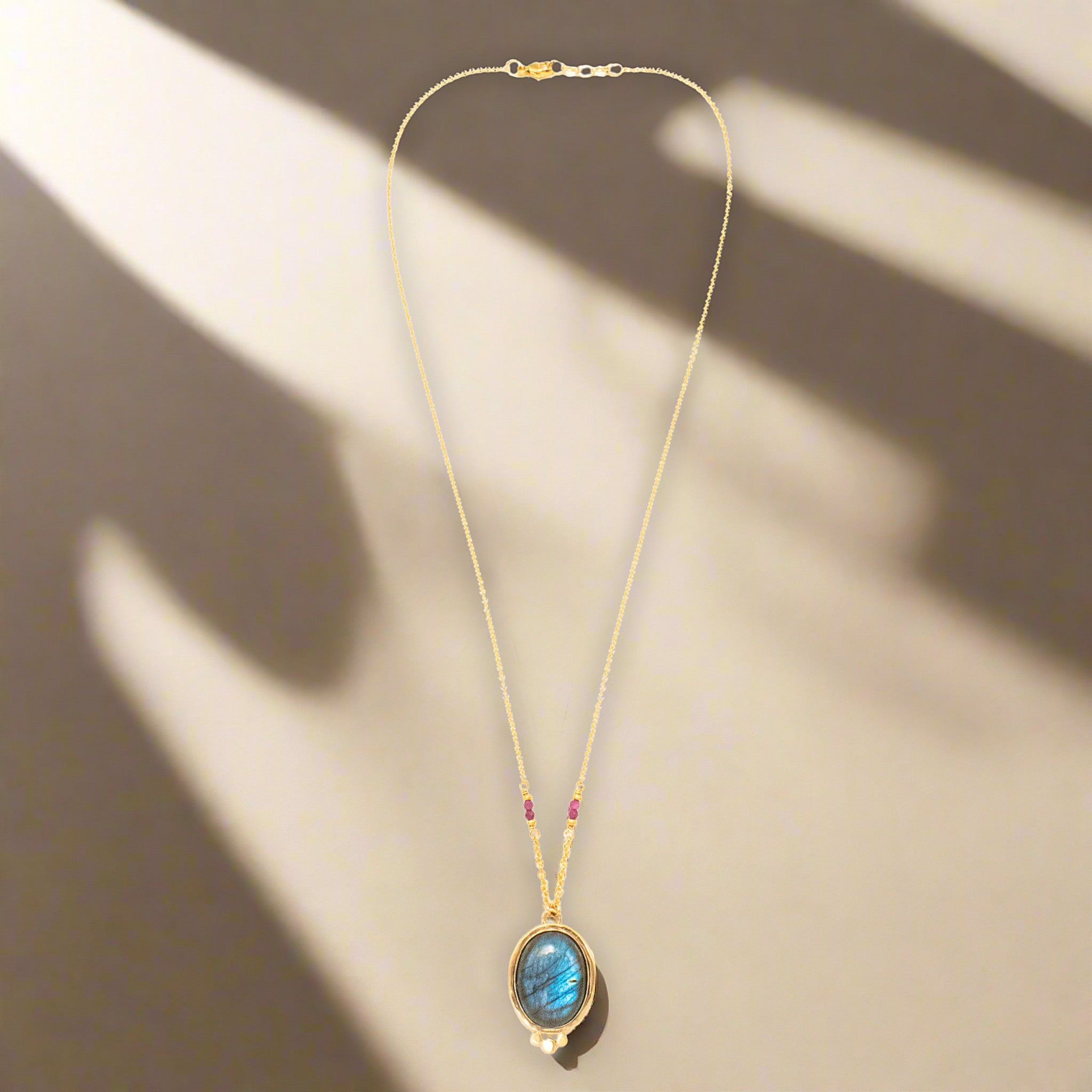 Solstice Labradorite Necklace - Necklaces