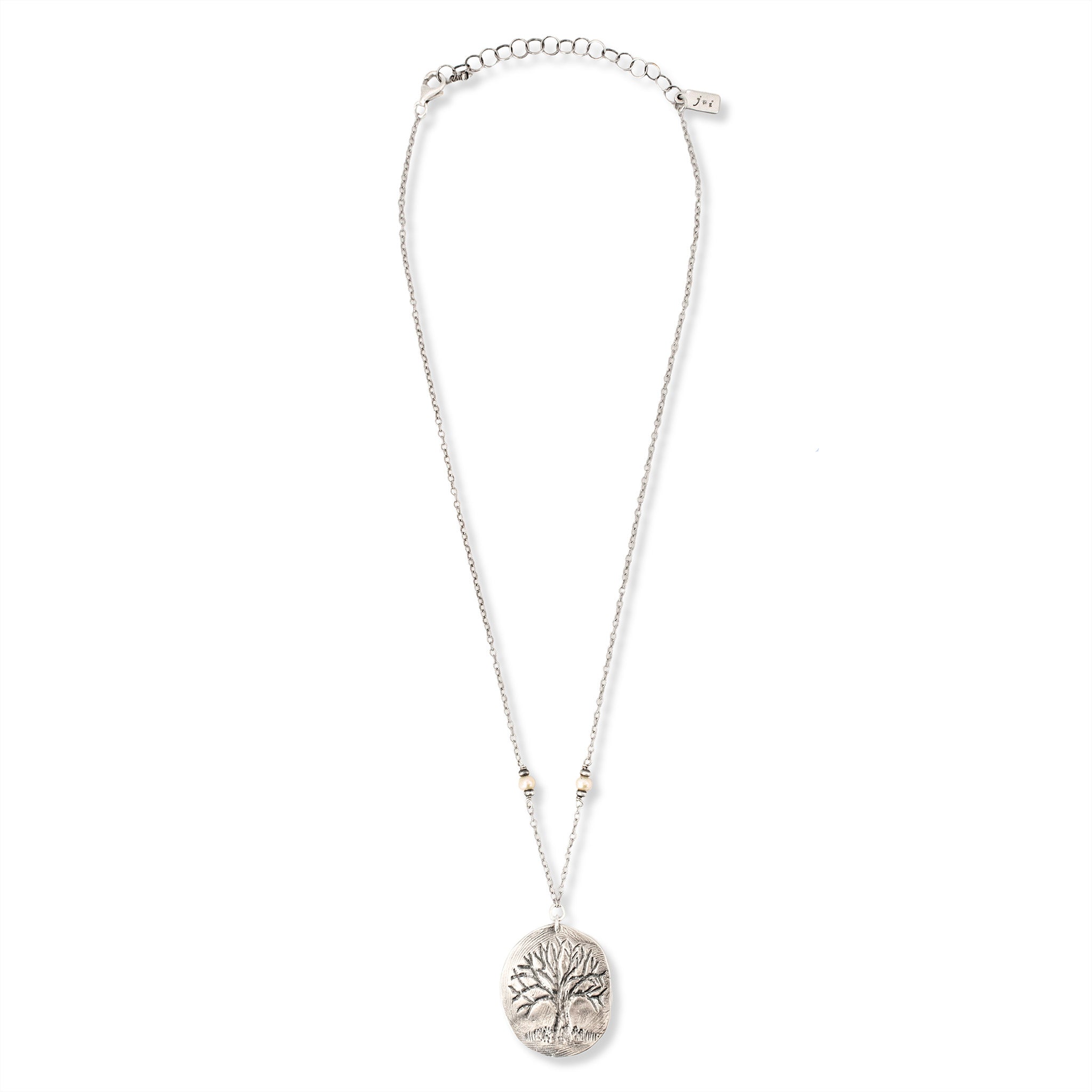 Tree Medallion Necklace - Necklaces